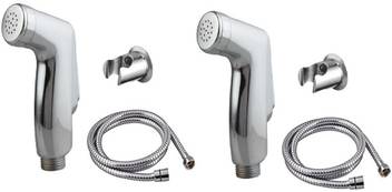 Sucasa Abs Handheld Bidet Spray Shattaf Health Cleaning Sprayer Toilet Bidet Faucet Pvc Shower Spray Set With Hose Holder Pack Of 2 Health Faucet Price In India Buy Sucasa Abs