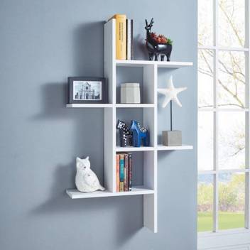 Martcrown Book Wall Rack Plastic Wall Shelf Price In India Buy Martcrown Book Wall Rack Plastic Wall Shelf Online At Flipkart Com 70 beautiful bookshelf designs 2020/book organizer /book rack designs ideas/adiba creations. martcrown book wall rack plastic wall shelf
