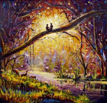 New Anjani Art Gallery Natural Scenery Views Digital Reprint 36
