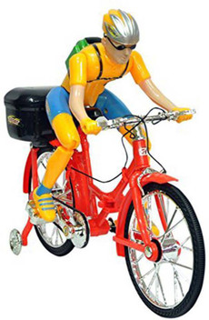 cycle with man