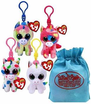 Wallpaper Ty Beanie Boos Clips 3 Unicorns Blitz Pixy Fantasia Harmonie For iPhone