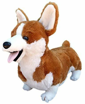 plush corgi dog