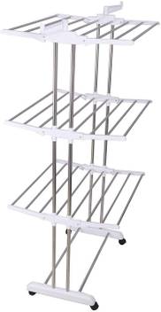 Livingbasics Steel Floor Cloth Dryer Stand Lbcd 004 Price In India Buy Livingbasics Steel Floor Cloth Dryer Stand Lbcd 004 Online At Flipkart Com