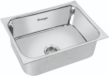 Orange Kitchen Sink 24x18x9 Inch Vessel Sink Price In India Buy