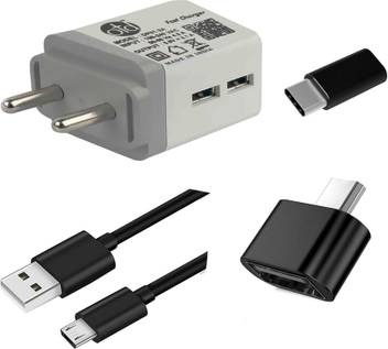 Otd Wall Charger Accessory Combo For Realme 2 Realme C1 Realme U1 Oppo F9 Pro Xiaomi