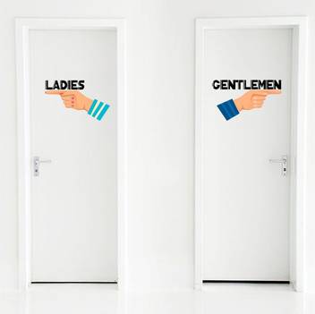 Flipkart Smartbuy Medium Bathroom Door Sticker Price In India Buy Flipkart Smartbuy Medium Bathroom Door Sticker Online At Flipkart Com