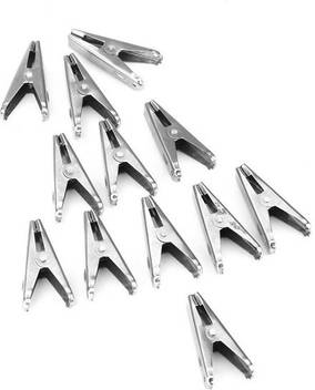 Flipkart Com Sukot 12 Pcs Stainless Steel Flat Cloth Drying Clip