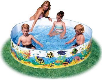 5 ft inflatable pool