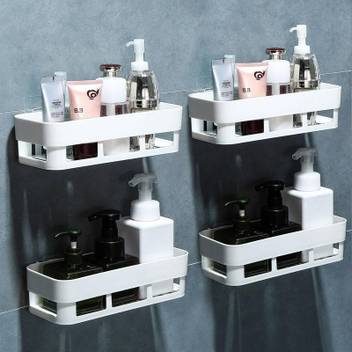 Wora Wall Shelves For Bedroom Dressing Table Organiser Set Of 4