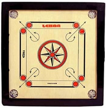 Tryviz 18 18 Small Carrom Board Game With Coins And Powder 20 Inch