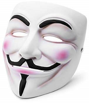 Jizo V For Vendetta Mask Guy Fawkes Halloween Masquerade Party Face March Protest Set Of 5 Party Mask Price In India Buy Jizo V For Vendetta Mask Guy Fawkes Halloween Masquerade