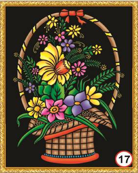 Vahvaa Emboss Painting Kit Design No 17 Emboss Painting Kit
