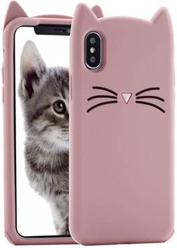 Aarnik Back Cover For Apple Iphone Xs Max Soft Silicon Cases Rose