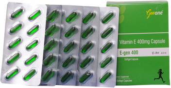 Genone E Gen 400 Vitamin E Capsule Natural Vitamin E 400 Mg Price In India Buy Genone E Gen 400 Vitamin E Capsule Natural Vitamin E 400 Mg Online At Flipkart Com