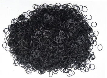 small black rubber bands