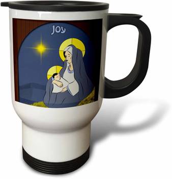 3drose A Window Depicting The Virgin Mother Mary With Child Jesus Travel Stainless Steel Coffee Mug Price In India Buy 3drose A Window Depicting The Virgin Mother Mary With Child Jesus
