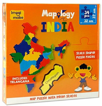 mapology india with capitals
