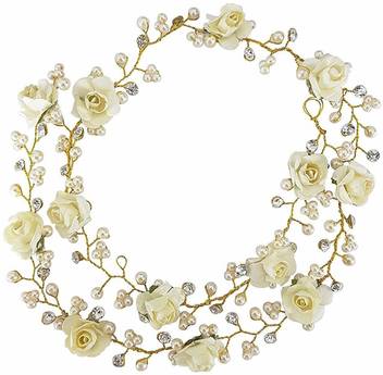 Iyaan Tiara Bands For Wedding Ceremony And Tiara For Girls Hair