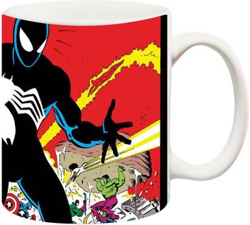 Anni69 Black Spiderman With Venom Ceramic Coffee Mug Price In India Buy Anni69 Black Spiderman With Venom Ceramic Coffee Mug Online At Flipkart Com