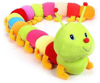 colorful caterpillar stuffed toy