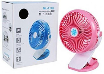 Color : Green Air Cooler Super Lightweight Portable Mini Fan USB Electric Fan Ventilator for Office Outdoor