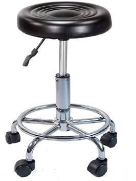Lakdi The Furniture Co Round Height Adjustable Multi Purpose Drafting Medical Spa Stool With 360 Pivoting Castor Wheels Leatherette Bar Stool Price In India Buy Lakdi The Furniture Co Round Height Adjustable