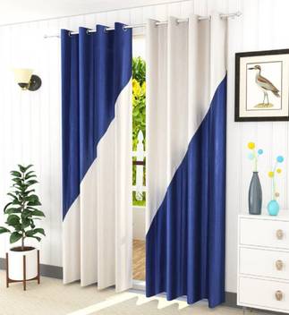 Flossy 152 Cm 5 Ft Polyester Window Curtain Pack Of 2 Buy