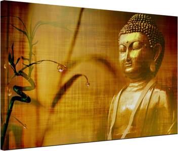 Aart Store Hd Digital Printed Buddha Canvas Painting For Living