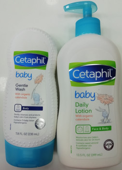 cetaphil baby wash and lotion