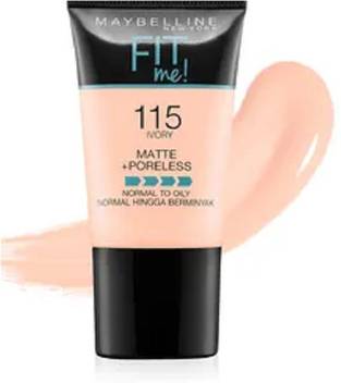 Maybelline New York Fit Me Matte Poreless Liquid Foundation Tube Foundation Price In India Buy Maybelline New York Fit Me Matte Poreless Liquid Foundation Tube Foundation Online In India Reviews Ratings Features