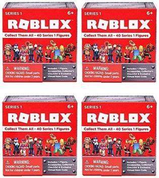Jazwares Roblox Series 1 Action Figure Mystery Box Set Of 4 Boxes