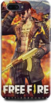 Intellize Back Cover For Oppo A3s Cph1853 Free Fire Printed