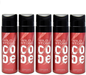 wild stone code copper body perfume