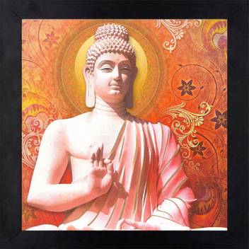 Craftsfest Craftsfest Buddha Painting Ink 14 Inch X 14 Inch