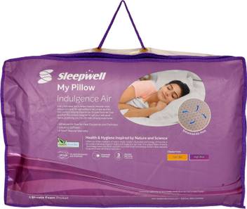 Sleepwell Pu Foam Indulgence Air High Rise Air Pillow Pack Of 1