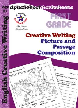Grade 1 English Creative Writing Worksheets Passages And Picture Composition With Pointers Picture Composition And Passage Writing For Kids Buy