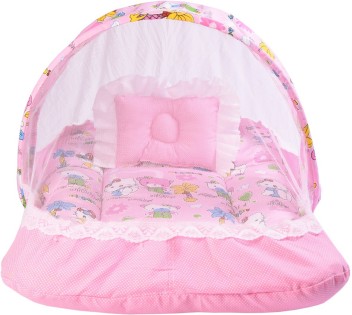 baby bed with mosquito net flipkart