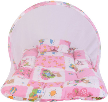baby bed with mosquito net flipkart