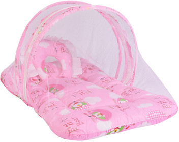 baby bed with mosquito net flipkart