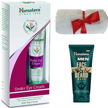 Himalaya Under Eye Cream Beard Face Wash Face Towel Price In India Buy Himalaya Under Eye Cream Beard Face Wash Face Towel Online At Flipkart Com