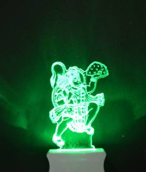 Zulka Get Your Traditions The Lord Hanuman 3d Illusion Night Lamp Is Extremely Cool And 3d Night Lamp Price In India Buy Zulka Get Your Traditions The Lord Hanuman 3d Illusion