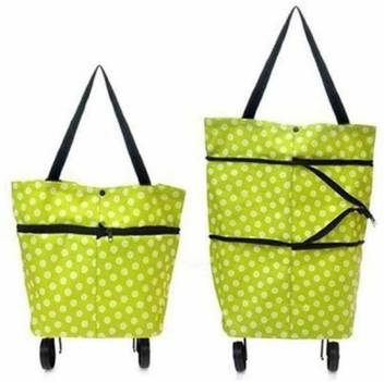 Kstarenterprise Foldable Shopping Trolley Bag For Vegetables And