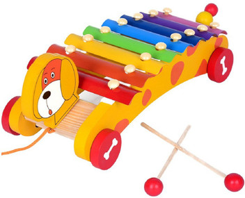 dog xylophone