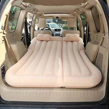 Techtest Car Inflatable Bed With 2 Pillows And Air Pump Back Seat