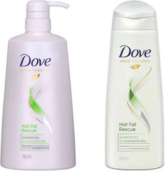 Dove Hair Fall Rescue Shampoo 650ml 340 Ml 1 Travel Conditioner Pouch Free Men Women Price In India Buy Dove Hair Fall Rescue Shampoo 650ml 340 Ml 1