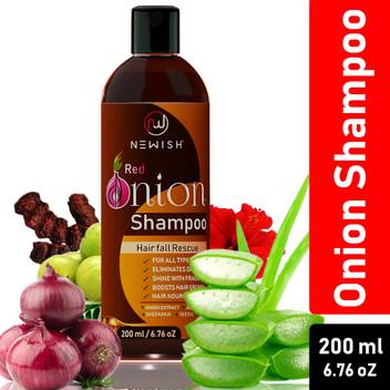 Newish Red Onion Shampoo For Hair Growth And Hairfall Control