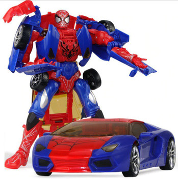 spiderman and transformers