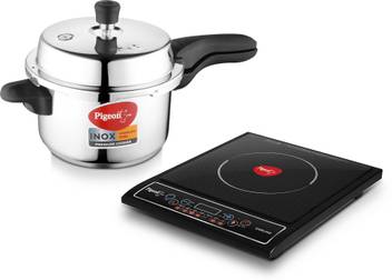 Pigeon Sterling 1800 W Induction Cooktop Inox 4 5 Ltr Stainless