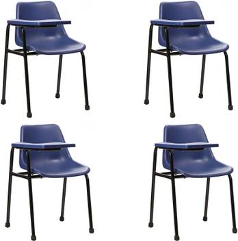 Lakdi The Furniture Co Combo Set Of Pp Single Arm Student Chair With Writing Pad For Study Room Classroom College Nylon Study Arm Chair Price In India Buy Lakdi
