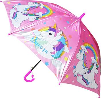 Onotic Unicorn Umbrella For Girls Kids With Whistle Umbrella Buy